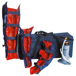 SET DE 3 ATTELLES + POMPE + SAC