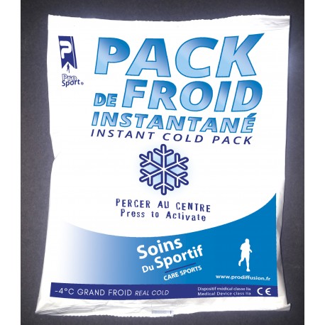 PACK DE FROID INSTANTANNE 14X18 CM