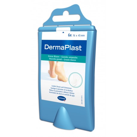 DERMAPLAST HYDROCOLLOIDE GRANDES AMPOULES