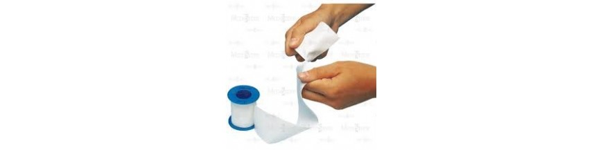 SPARADRAP ET PANSEMENTS EN TOUT GENRE, pansement adhesif, pansement absorbant, pansement gras, pansement compresse...